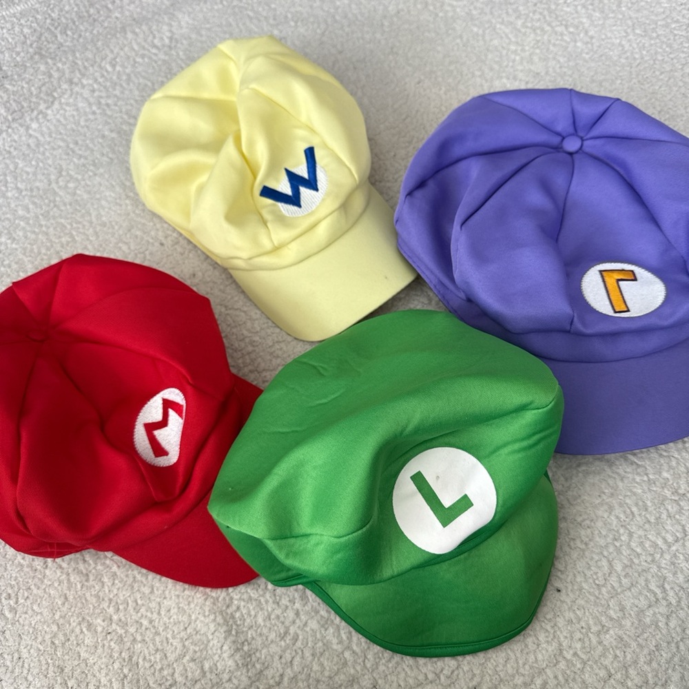 Colorful Character-Inspired Hats Set